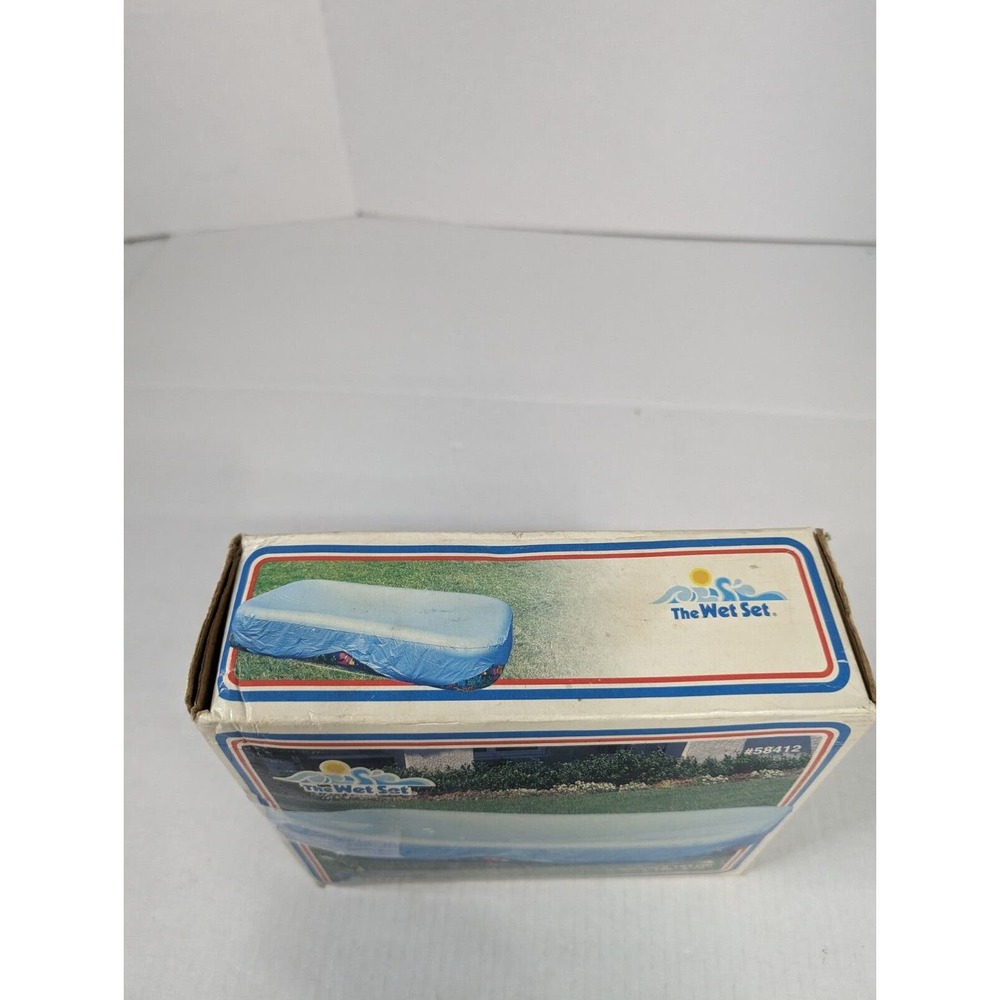 Intex Vintage The Wet Set Inflatable Rectangular Pool Cover‎ - Picture 6 of 6